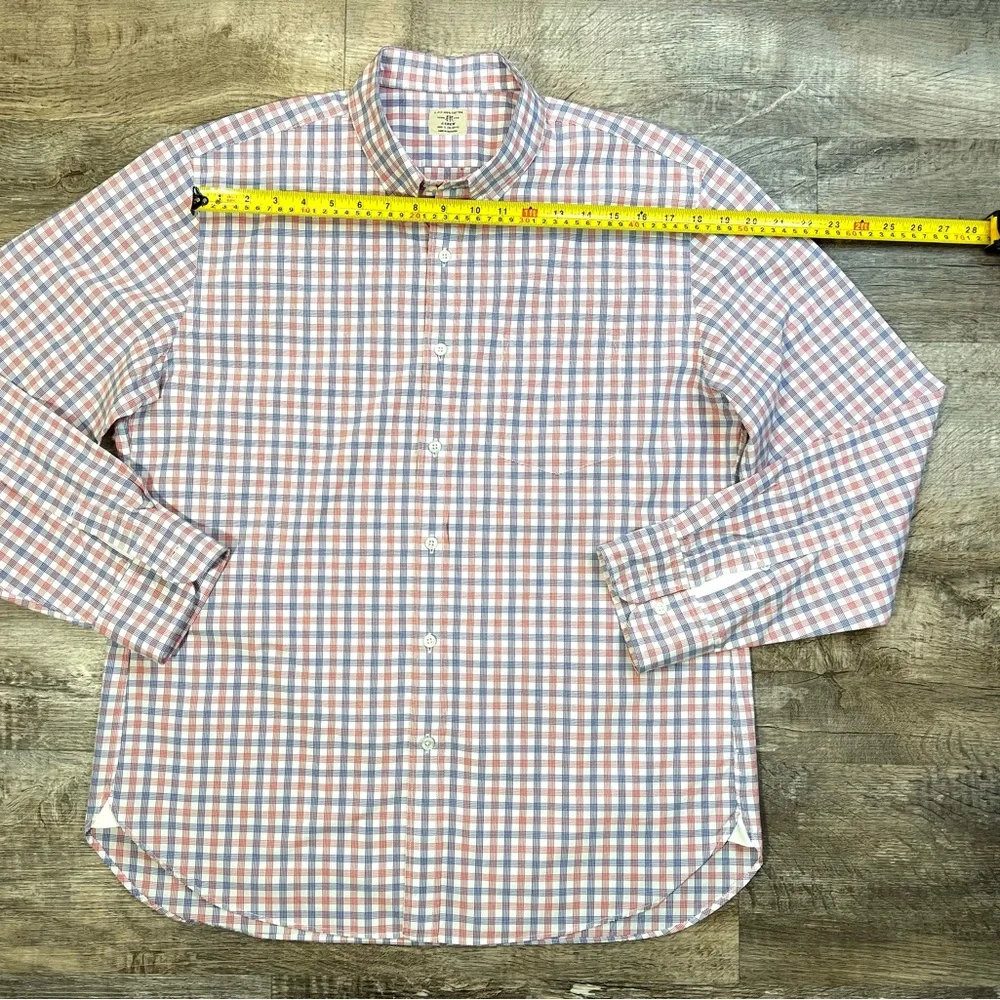 J. Crew Men’s Shirt long sleeve Size Large 100% Cotton 🧵 🪡 - Picture 15 of 15